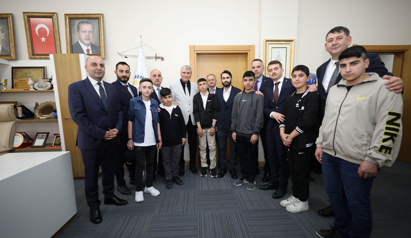 Başkan Yüce birlik ve beraberlik mesajı verdi