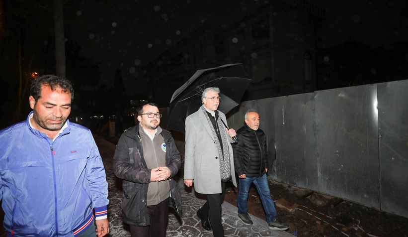 Başkan Yüce Çark'taki çalışmalar için konuştu