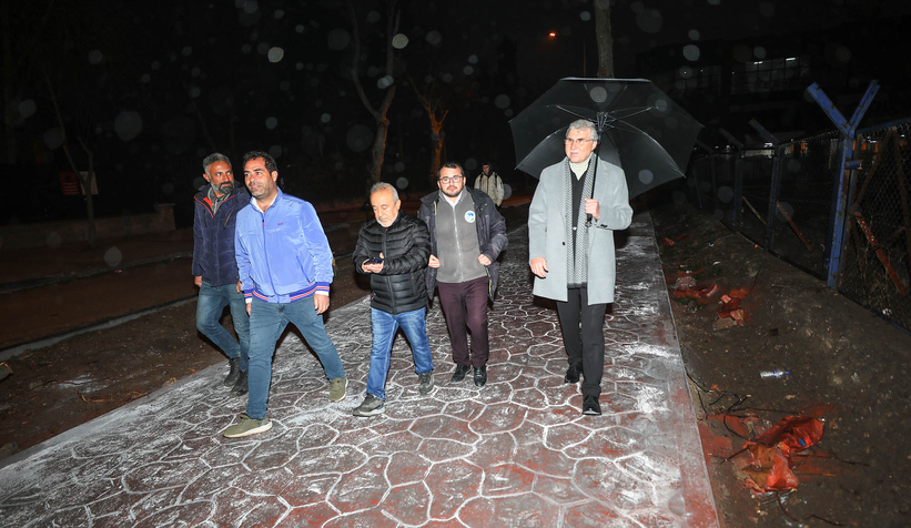 Başkan Yüce Çark'taki çalışmalar için konuştu