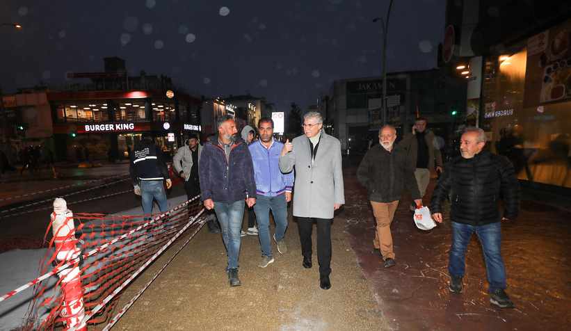 Başkan Yüce Çark'taki çalışmalar için konuştu