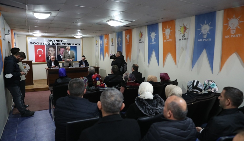 Başkan Yüce'den AK Parti Söğütlü Teşkilatı'na ziyaret