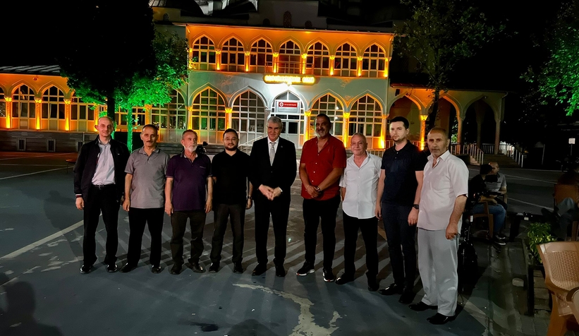 Başkan Yüce'den Akbaş ailesine taziye ziyareti