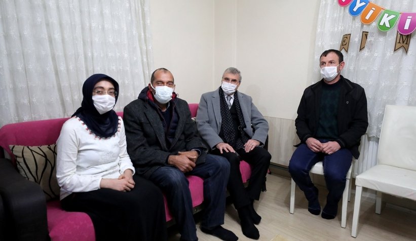 Başkan Yüce'den Eymen'e sürpriz doğum günü