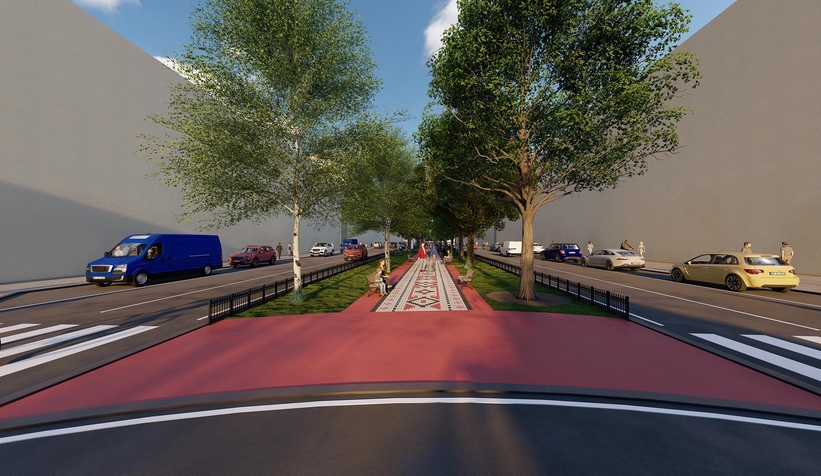 Başkan Yüce'den Karaağaç Bulvarı açıklaması