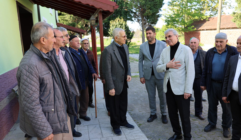 Başkan Yüce'den Karakamış ve Karadere'ye ziyaret