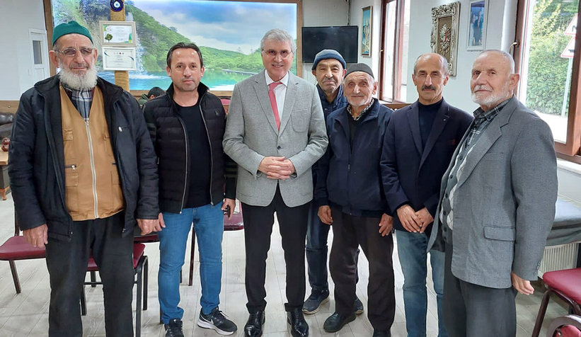 Başkan Yüce'den Karakamış ve Karadere'ye ziyaret