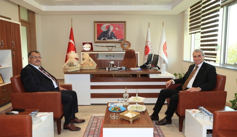 Başkan Yüce'den ziyaretler