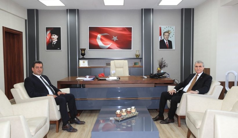 Başkan Yüce'den ziyaretler