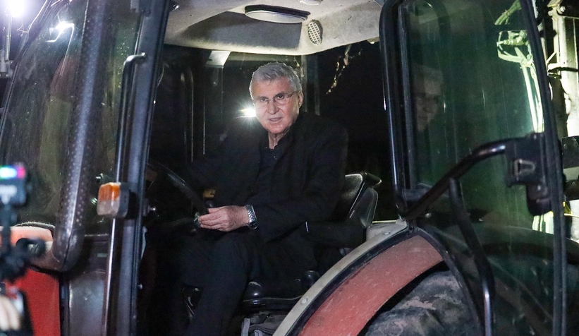 Başkan Yüce Şili'den getirtmişti; İlk hasadı yapıldı