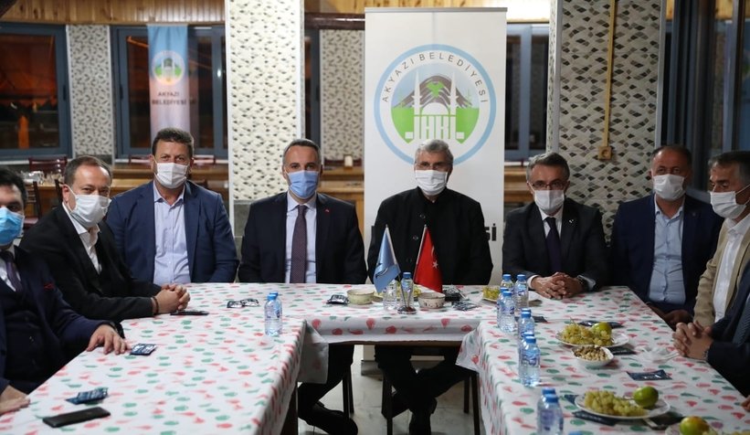 Başkanlar Akyazı'da bir araya geldi