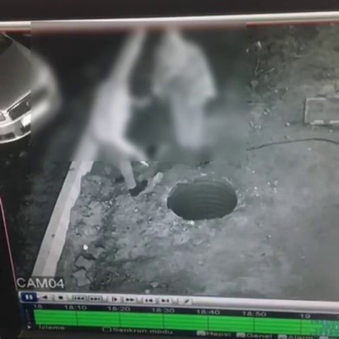 Bastığı rögar kapağı sonu oluyordu