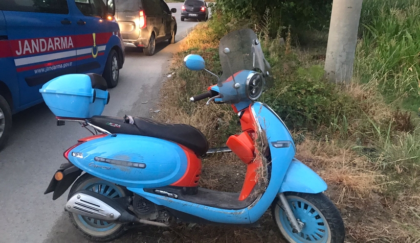 Batakköy Kavşağı’nda Kaza: Motosiklet Sürücüsü Yaralandı