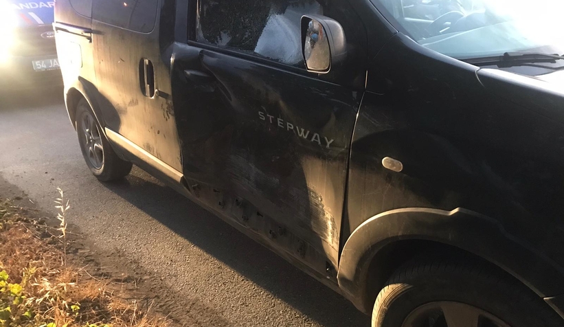 Batakköy Kavşağı’nda Kaza: Motosiklet Sürücüsü Yaralandı