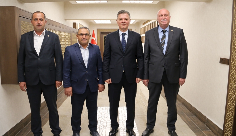 Bayraktar'dan Emniyet Müdürü'ne ziyaret