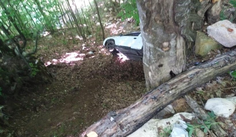 Bayramlaşma dönüşü feci kaza: 1 ölü, 1 yaralı