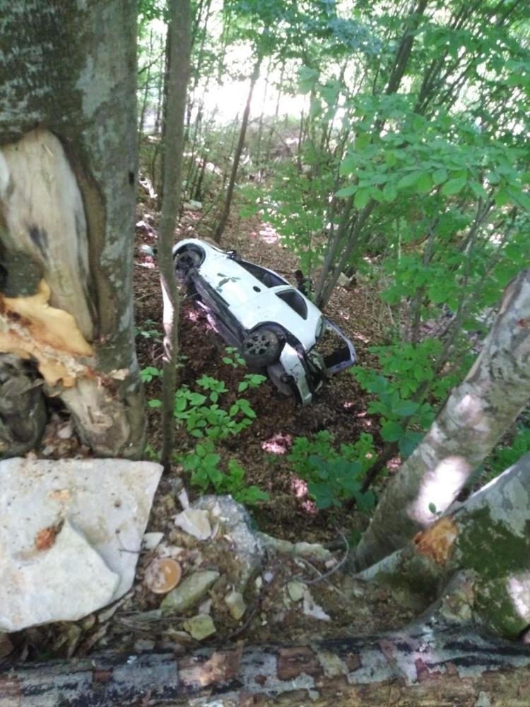 Bayramlaşma dönüşü feci kaza: 1 ölü, 1 yaralı