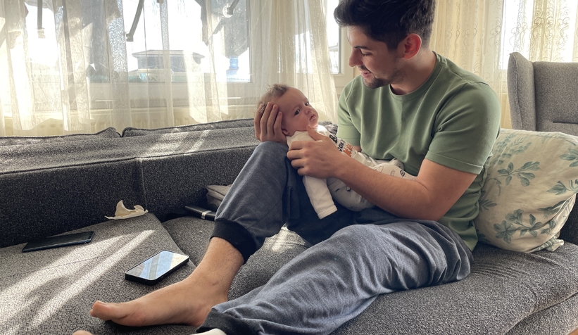 Bebeğine mama almaya çıktı, dehşeti yaşadı