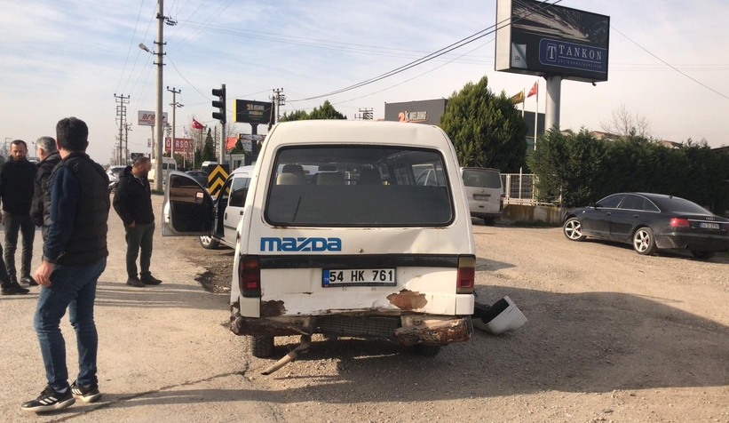 Bekirpaşa Kavşağında kaza