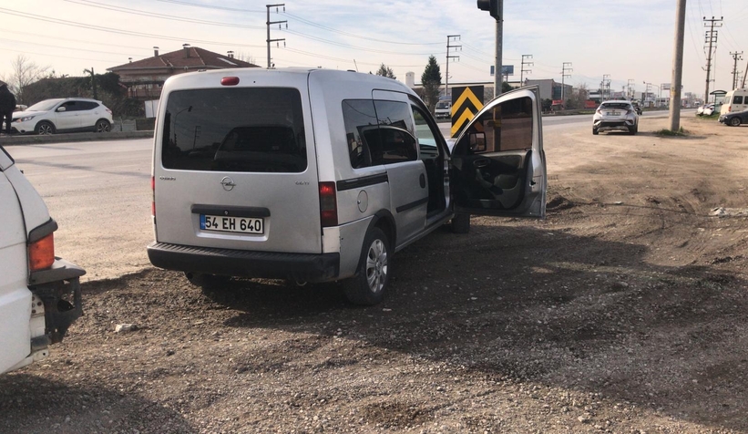 Bekirpaşa Kavşağında kaza