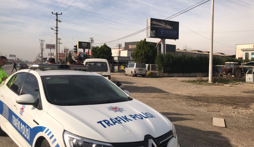 Bekirpaşa Kavşağında kaza