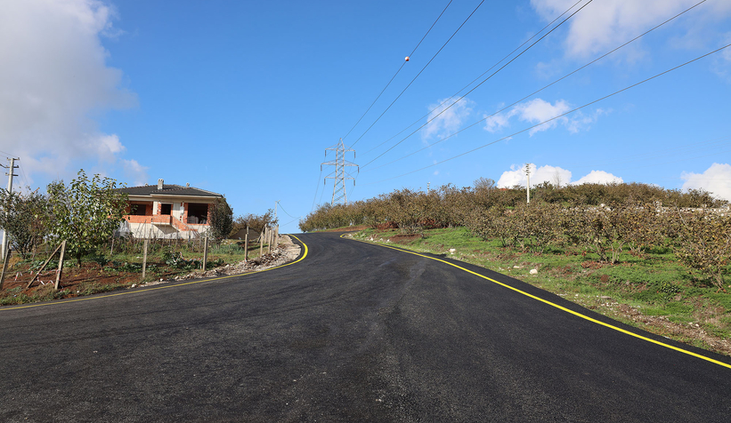 Beldibi asfalta kavuştu