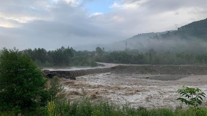 Beldibi geçici köprü ulaşıma kapandı