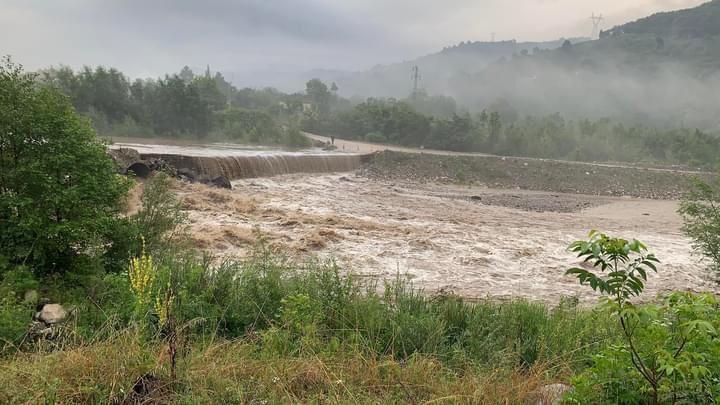 Beldibi geçici köprü ulaşıma kapandı