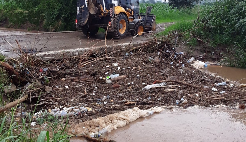 Beldibi geçici köprü ulaşıma kapandı