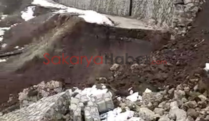 Beldibi'nde büyük heyelan