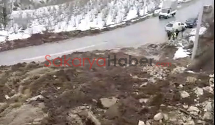 Beldibi'nde büyük heyelan