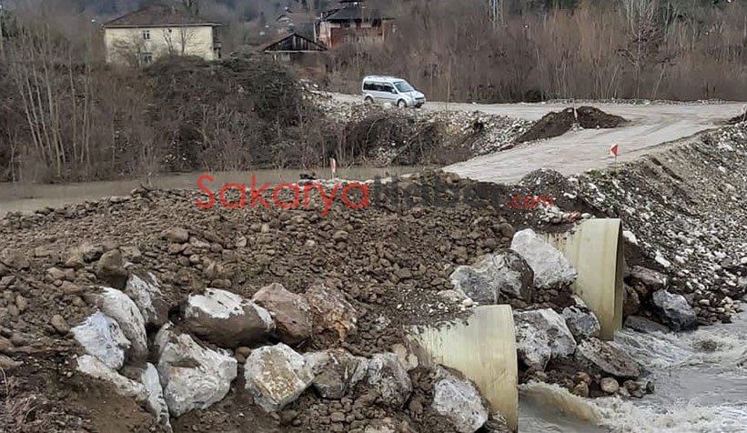 Beldibi'nde geçici köprü ulaşıma açıldı