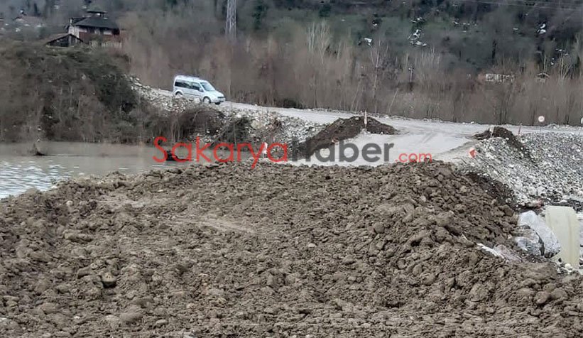 Beldibi'nde geçici köprü ulaşıma açıldı