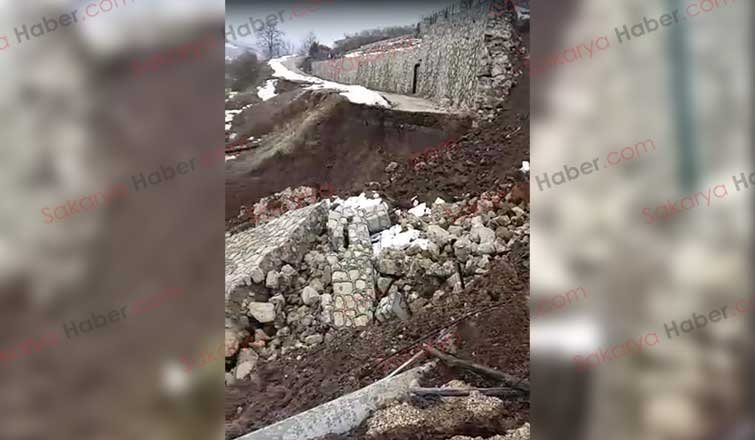 Beldibi'nde heyelan tehlikesi sürüyor