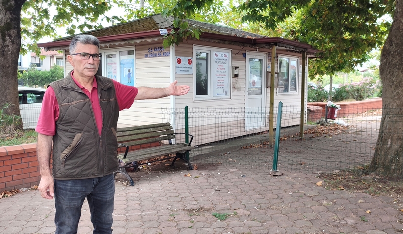 Belediye yürüyüş bandını çitle çevirdi, vatandaş isyan etti