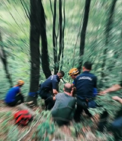 Beşiktaş Vadisinde mahsur kaldı, AFAD kurtardı