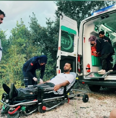 Beşiktaş Vadisinde mahsur kaldı, AFAD kurtardı