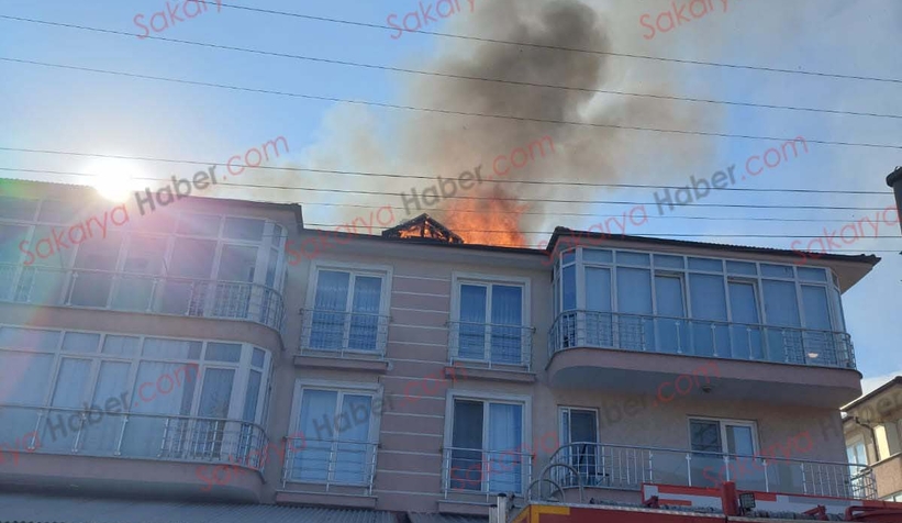 Beşköprü'de yangın