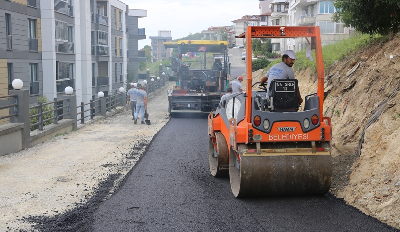 Beşköprü'ye sıcak asfalt 