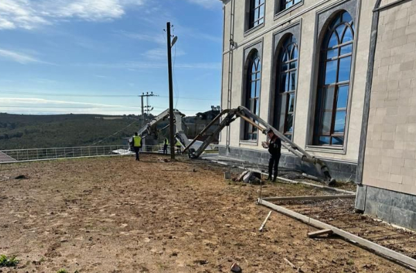 Beton dökümünde kaza: işçi öldü