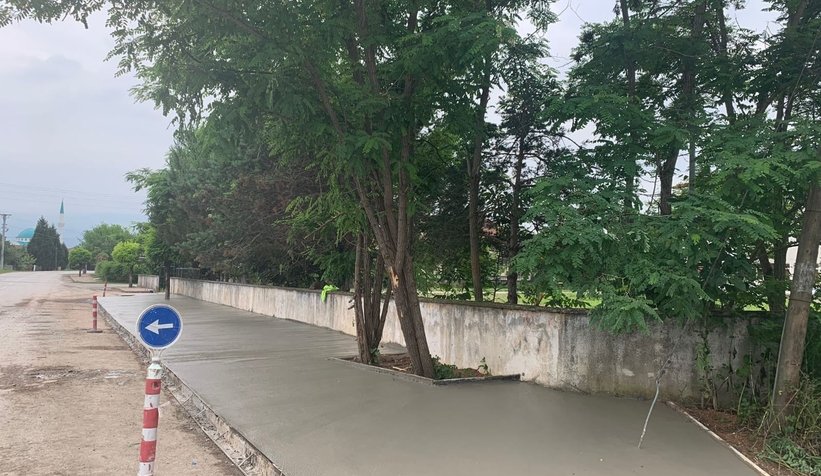 Beton Yaya Yolu Harunusta'da devam ediyor