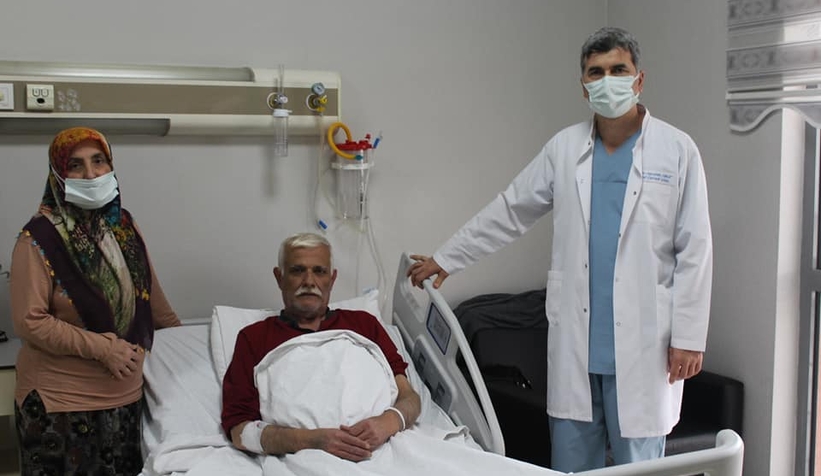 Beyin ölümü gerçekleşen hastanın organıyla yaşama tutundu