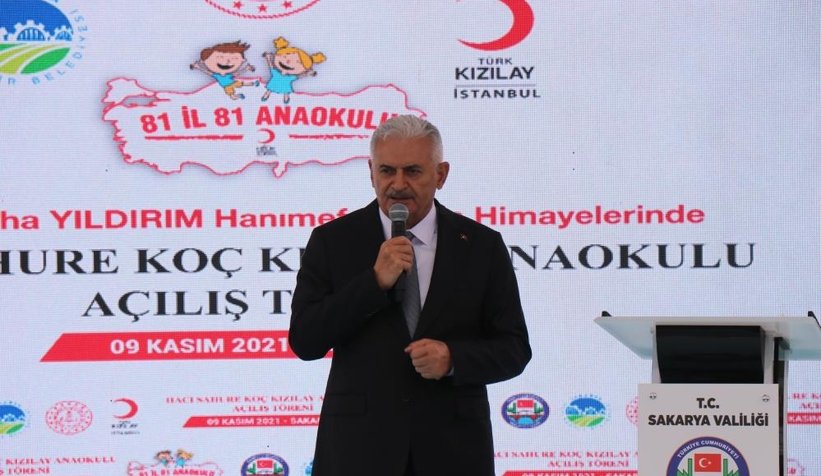 Binali Yıldırım, Anaokulu'nun açılışnı yaptı