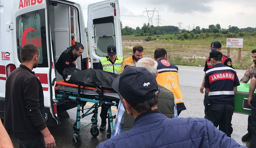 Bir kişinin öldüğü yolda kaza sonrası önlem