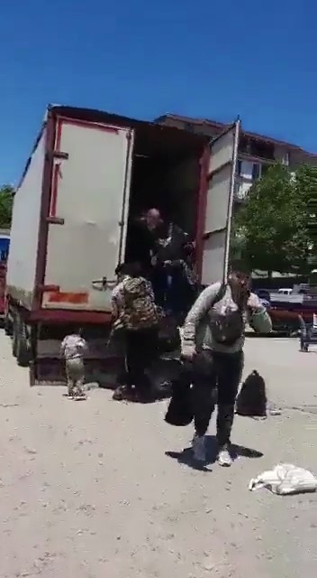 Bir tır dolusu göçmen kaçmıştı; Valilik açıklama yaptı