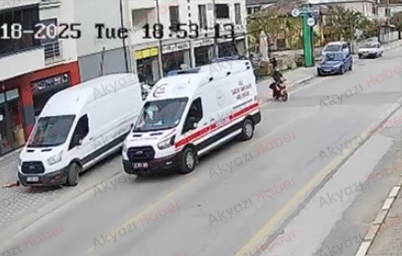 Bisikletliye Çarpan Motosikletli Firar Etti