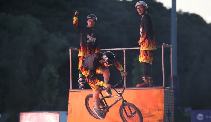 BMX Dünya Kupası için muhteşem lansman