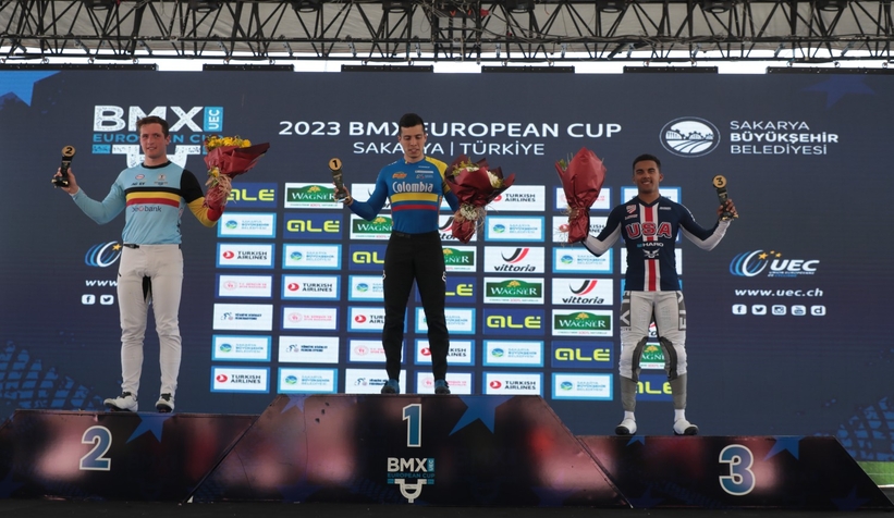BMX European Cup'ta kazananlar belli oldu