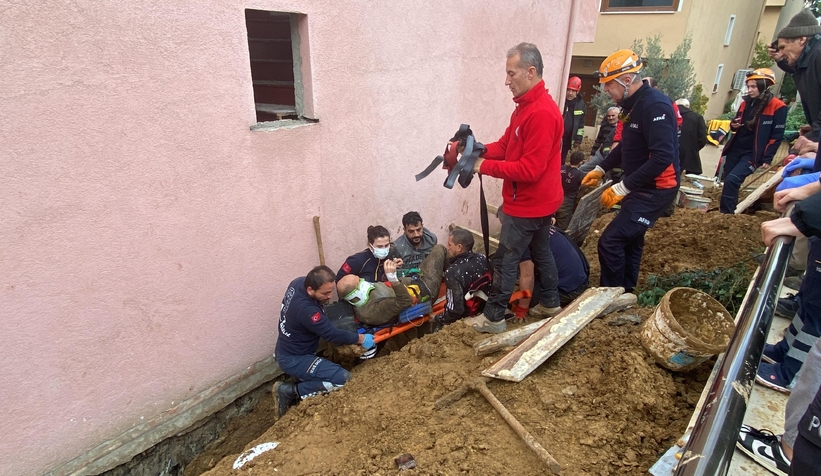 Boğazına kadar toprağa gömüldü