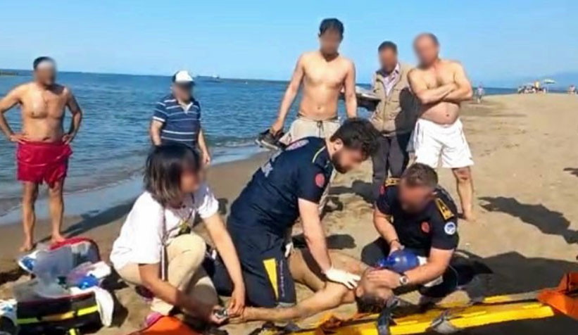 Boğulmak üzereyken kurtarılan Afganlı öldü