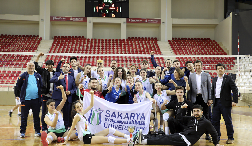 Bölgesel voleybol liginde şampiyon SUBÜ